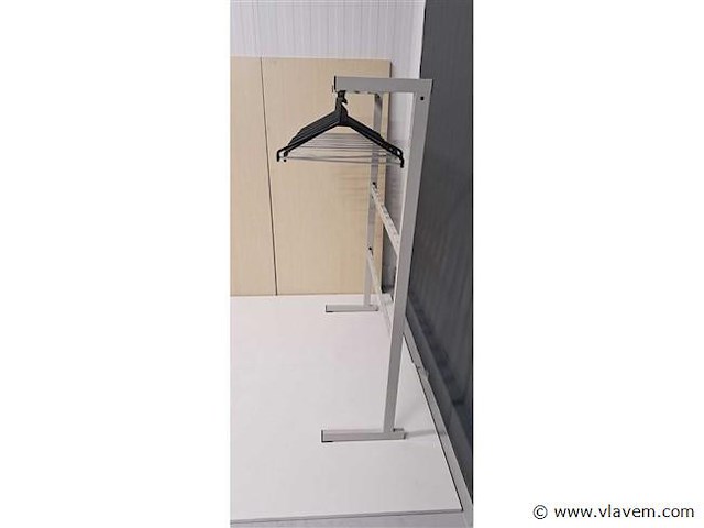 Garderobe kapstok van esch - afbeelding 4 van  5