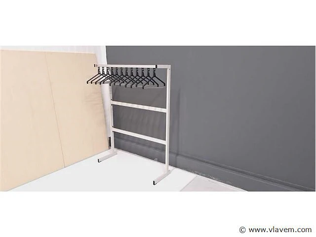 Garderobe kapstok van esch - afbeelding 2 van  5