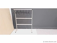 Garderobe kapstok van esch