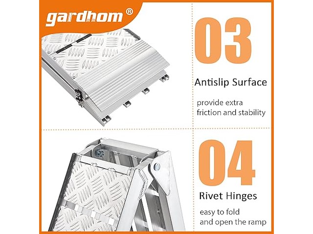 Gardhom anti-slip laadramp - afbeelding 5 van  5