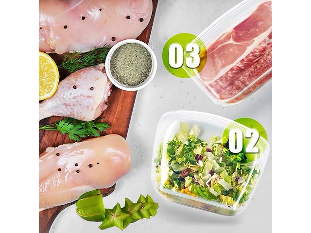 Gardtech siliconen zakken set van drie - afbeelding 4 van  5