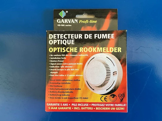 Garvan profi- line gs-166 series rookmelder (6x) - afbeelding 1 van  1