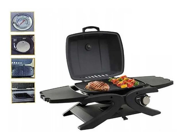 Gas barbecue tafelmodel - afbeelding 2 van  3