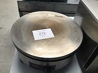 Gas crepe machine 45 cm - afbeelding 4 van  5