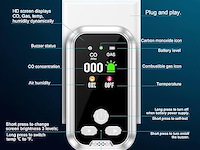 Gas en co melder - plug-in - afbeelding 2 van  3