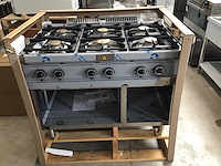 Gas fornuis 6 pits - afbeelding 1 van  9