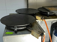 Gas pannekoekenbakplaat (8x) - afbeelding 1 van  3