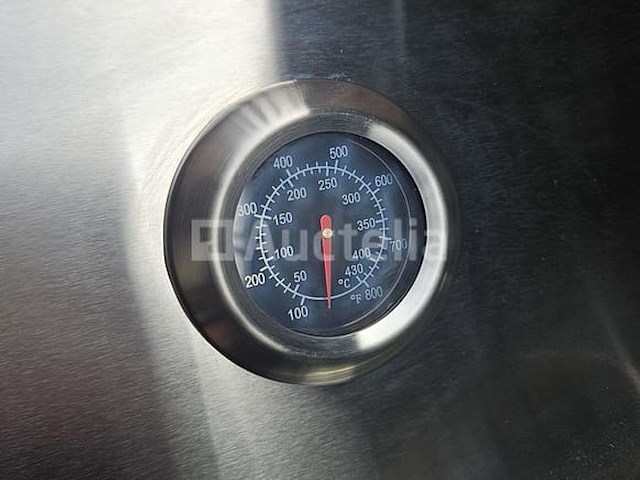 Gasbarbecue buitenkeuken - 6 branders - incl. draaispit, spoelbak & koelkast - afbeelding 7 van  10