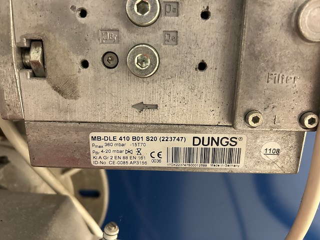 Gasbrander met verdeelkanalen - afbeelding 4 van  10