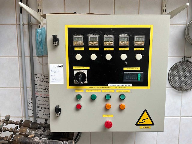 Gasbrander + sturing voor oven - afbeelding 6 van  8