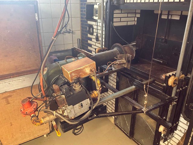 Gasbrander + sturing voor oven - afbeelding 2 van  8