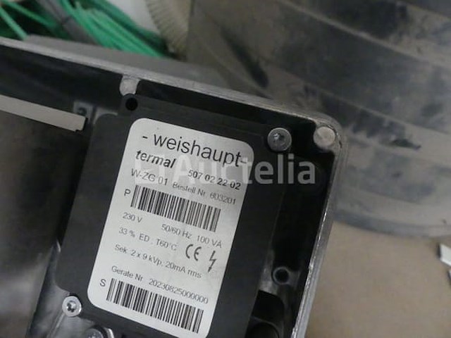 Gasbrander voor weishaupt-ketel - afbeelding 3 van  9