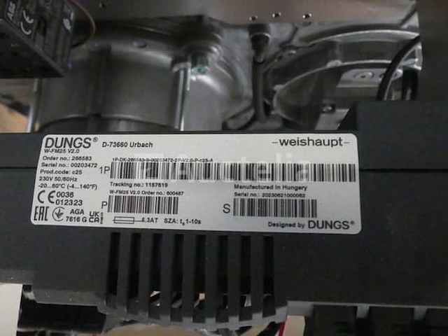 Gasbrander voor weishaupt-ketel - afbeelding 8 van  9