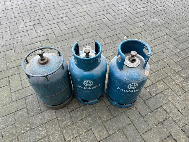 Gasbussen - various contractor materials (3x) - afbeelding 1 van  1