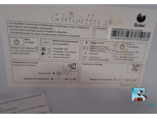 Gascondensatieketel voor wandmontage - afbeelding 6 van  11