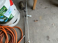 Gasfles, kabel en 2 branders - afbeelding 3 van  6