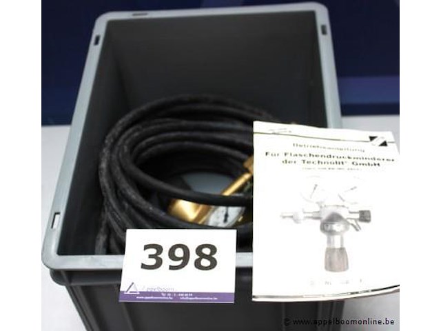 Gasflessen drukverminderer technofit - afbeelding 1 van  2