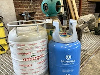 Gasflessen met gasbek voor grote ketels - afbeelding 1 van  2