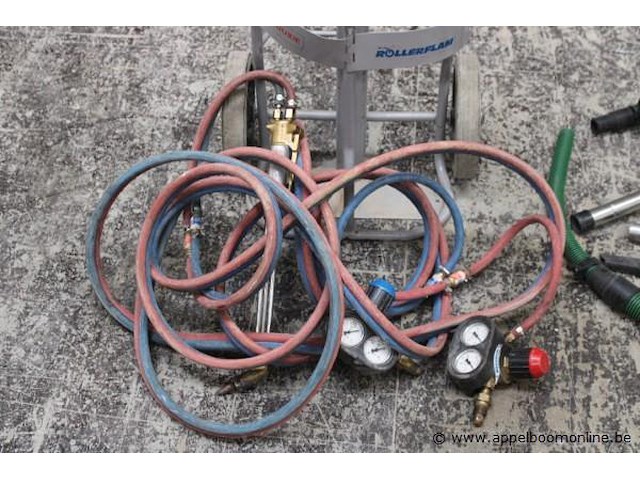 Gasflessenwagen rollerflam vv toebehoren - afbeelding 2 van  3