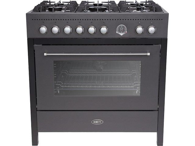 Gasfornuis boretti carrara type crg916matbe - afbeelding 1 van  3