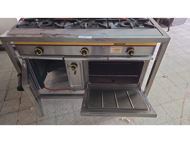 Gasfornuis / cateringfornuis - afbeelding 3 van  3