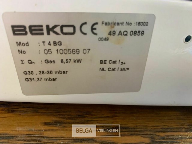 Gasfornuis tafelmodel - afbeelding 3 van  3