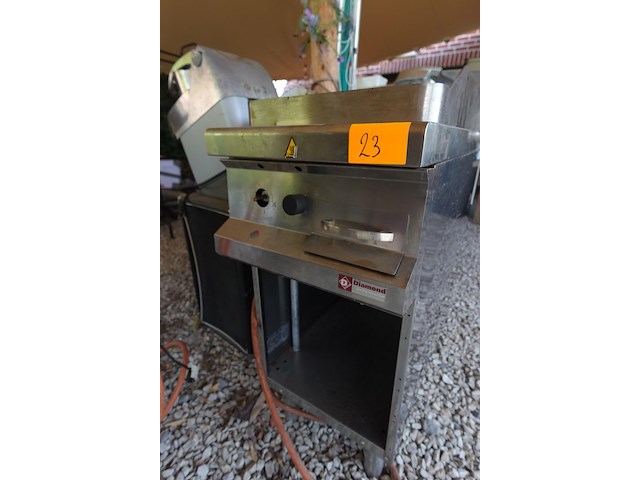 Gasgril rvs diamond - afbeelding 1 van  6