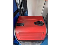 Gaskachel - rood - afbeelding 2 van  3