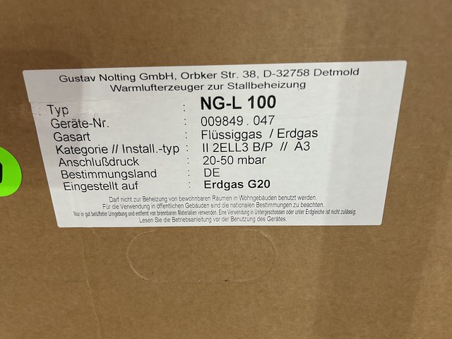 Gaskanon / vogelkanon - afbeelding 3 van  5