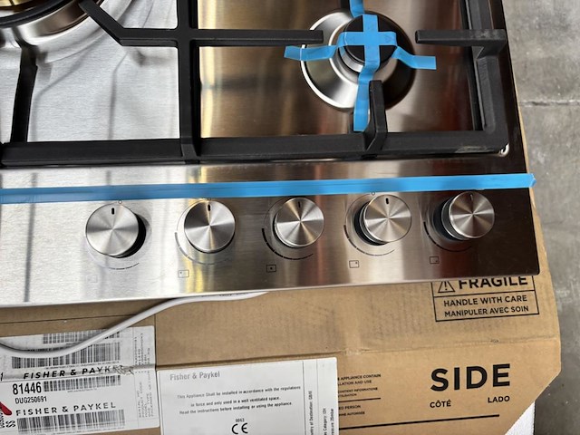 Gaskookplaat fisher & paykel cg905dngx1 - afbeelding 3 van  8
