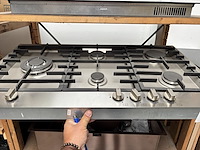 Gaskookplaat steel sc905vpgl50xs - afbeelding 1 van  6