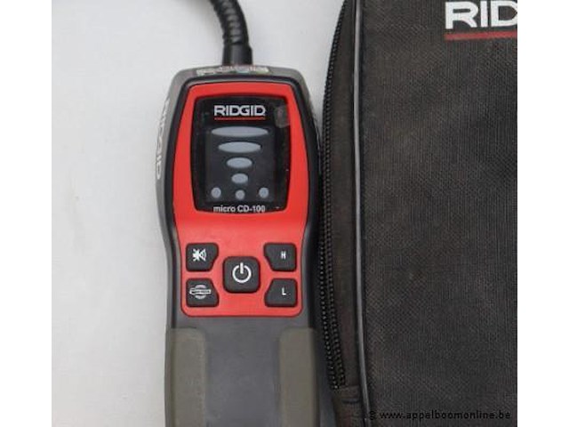 Gaslekzoeker ridgid cd-100, werking niet gekend - afbeelding 2 van  2