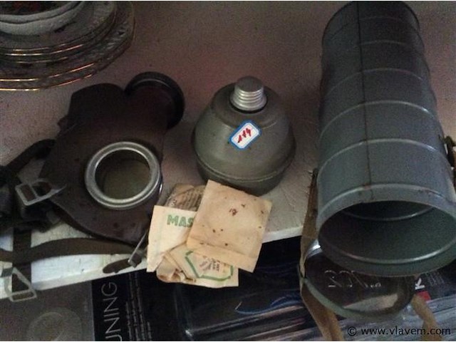 Gasmasker - afbeelding 1 van  2