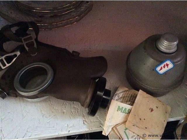 Gasmasker - afbeelding 2 van  2
