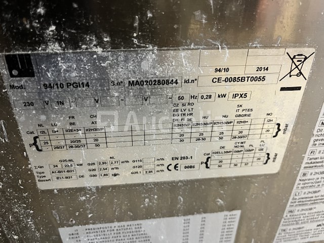 Gaspot model 94/10 pgi 14 - afbeelding 1 van  3