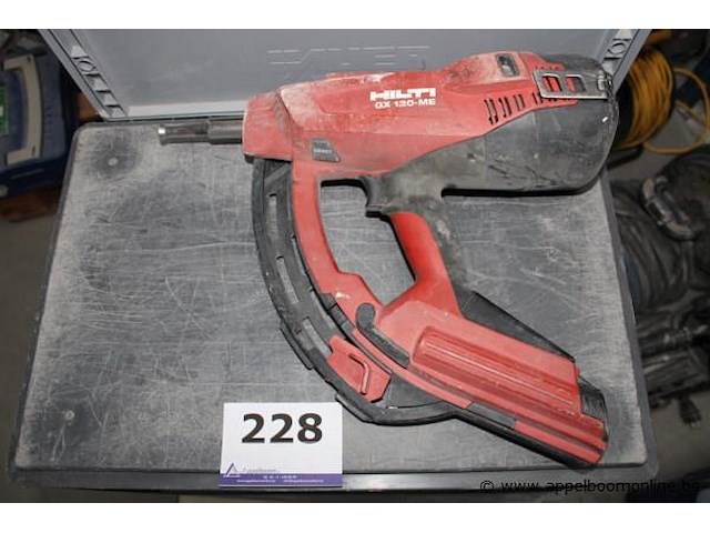 Gasspijkerapparaat - hilti - gx 120-me - afbeelding 1 van  2