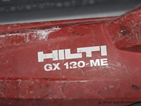Gasspijkerapparaat - hilti - gx 120-me - afbeelding 2 van  2