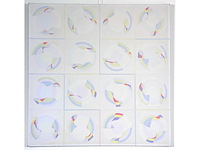 Gaston bogaerts - variations - olie op doek - 80x80 cm - afbeelding 2 van  8