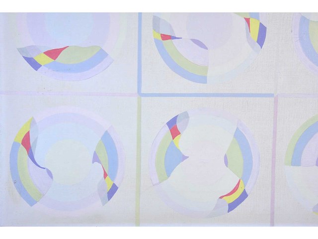 Gaston bogaerts - variations - olie op doek - 80x80 cm - afbeelding 4 van  8