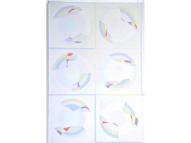 Gaston bogaerts - variations - olie op doek - 80x80 cm - afbeelding 5 van  8