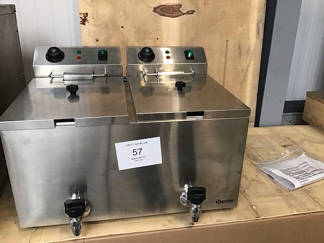 Gastro hero 2x 10l friteuse - afbeelding 3 van  5