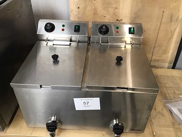 Gastro hero 2x 10l friteuse - afbeelding 4 van  5