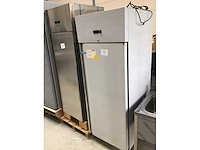 Gastro hero gnh650tn rvs koelkast 1 deur