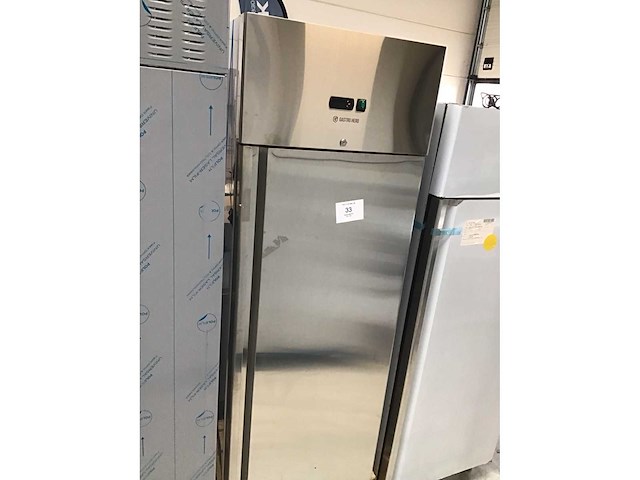 Gastro hero rvs koelkast 1 deur - afbeelding 1 van  6