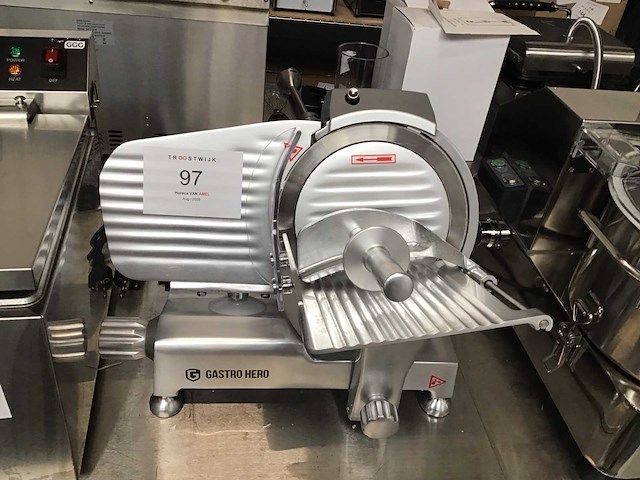 Gastro hero s22 snijmachine 22cm - afbeelding 1 van  5