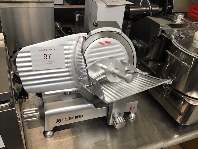 Gastro hero s22 snijmachine 22cm - afbeelding 2 van  5