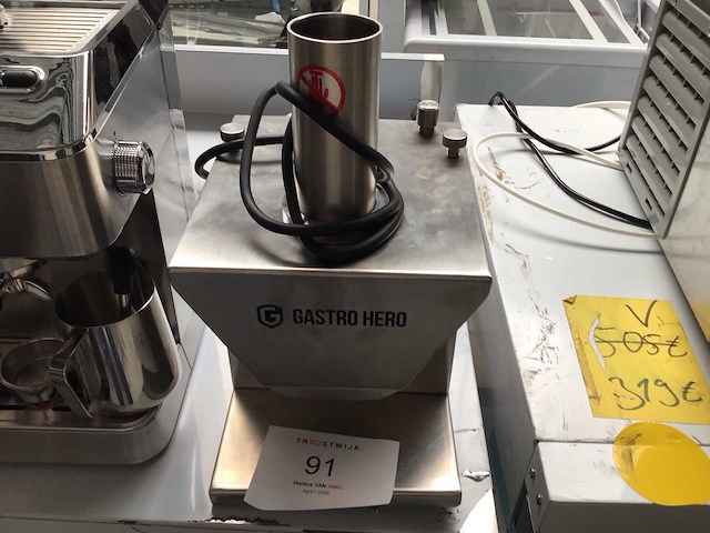 Gastro hero worstsnijder machine - afbeelding 1 van  3