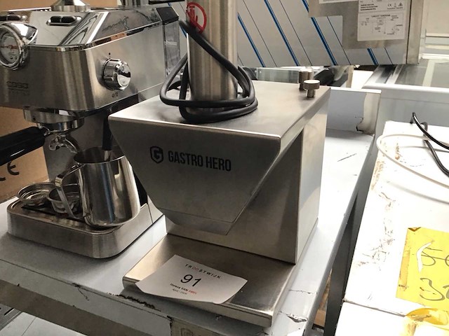 Gastro hero worstsnijder machine - afbeelding 2 van  3