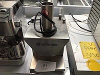 Gastro hero worstsnijder machine