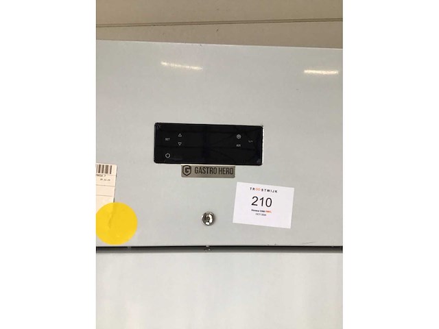 Gastrohero rvs koelkast 1 deur - afbeelding 3 van  5